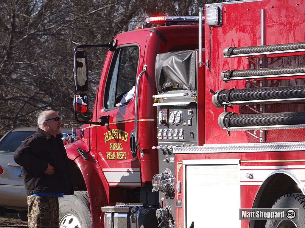 Rural fire east of Jamestown April 10, 2015 - CSi photos